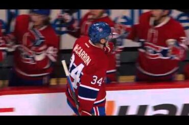 Michael McCarron preseason goal - Montreal Canadiens vs Toronto Maple Leafs 22-09-2015