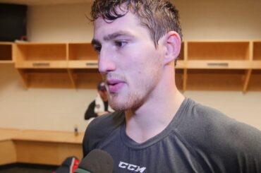 Post Game: Lukas Sedlak (10/27/16)