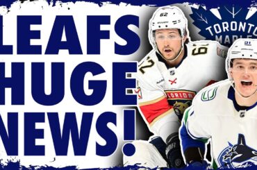 Maple Leafs signing TWO big names?