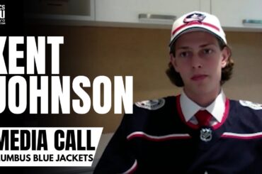 Kent Johnson Reacts to Being Drafted by Columbus Blue Jackets & Wanting to Be Drafted Higher