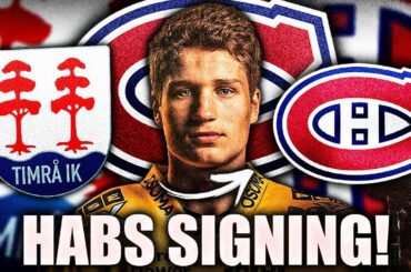 MONTREAL CANADIENS SIGN TOP PROSPECT OLIVER KAPANEN