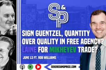 Canucks reporter Rob Williams on team's free agency approach, Guentzel, Mikheyev for Laine trade