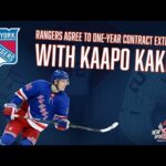 Kaapo Kakko agrees to one-year contract extension with New York Rangers