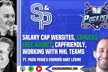 PuckPedia on salary cap websites, #Canucks free agency, CapFriendly & working with NHL teams
