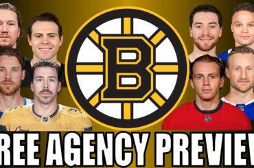 BOSTON BRUINS CLOSING IN ON HUGE SIGNING!!! NHL Free Agency Preview!!!