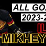 Ilya Mikheyev All Goals 2023/2024 - Vancouver Canucks