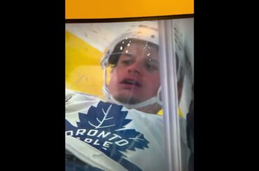 Radko Gudas levels David Kampf #hockey #panthers #mapleleafs