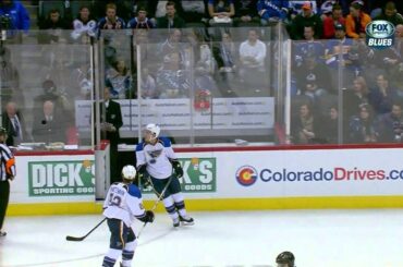 Jaden Schwartz are you kidding me penalty. St. Louis Blues vs Colorado Avalanche 11/27/13 NHL