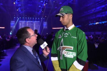 Entrevue avec Jeremie Biakabutuka- Repêchage LHJMQ 2018