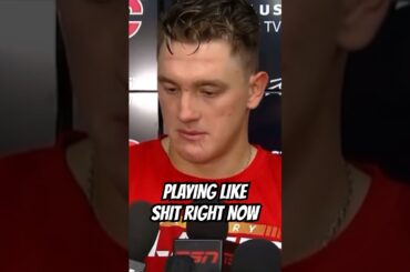 Nikita Zadorov says the #Flames are playing like shit right now #shorts #shortsfeed #hockey #nhl