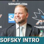 The San Jose Sharks Officially Introduce Ryan Warsofsky As Their Head Coach