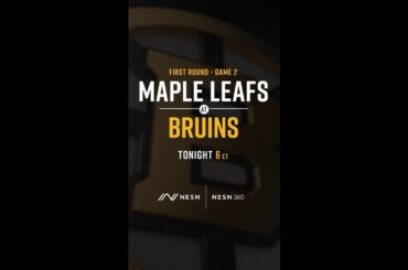 Bruins Hyped For Game 2 vs. Leafs In Stanley Cup Playoffs