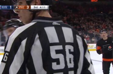 Travis Sanheim's 2nd Goal - Philadelphia Flyers vs New York Rangers (12/23/19)