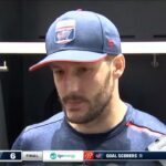 Justin Danforth PostGame Interview | Vegas Golden Knights vs Columbus Blue Jackets