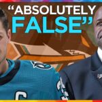Logan Couture trade rumors "absolutely false" says Sharks GM