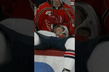 Застрял после силового приема🤣 #КХЛ