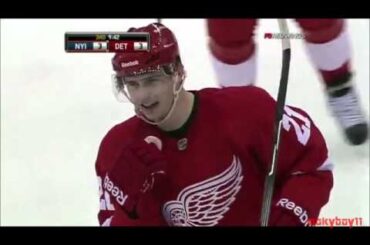 Tomas Tatar First NHL Goal 31/12/2010