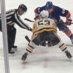 Josh Bailey 1st Goal April 12 2022 Penguins at Islanders UBS Arena