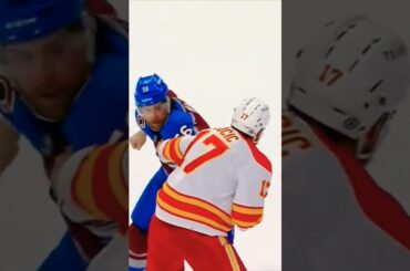 Lucic vs MacDermid😤 #hockey #nhl #shorts #lucic