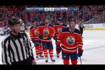 Drake Caggiula Goal vs STL 12-21-17