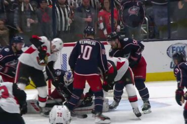 Best stops of Joonas Korpisalo's 25-save shutout