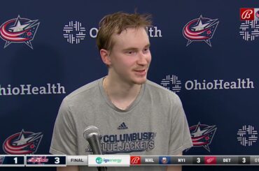 Danil Tarasov on facing Alex Ovechkin
