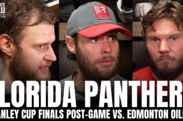 Carter Verhaeghe, Aleksander Barkov & Dmitry Kulikov React to Edmonton Forcing GM7 vs. Florida