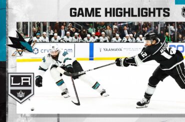 Sharks @ Kings 3/17 | NHL Highlights 2022