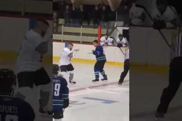 Fight/Bagarre LHCS ANGLE 2 Thomas Bolduc vs Xavier Côté 21 septembre 2018