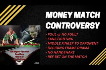 Money Match Controversy - My experience of a very dramatic money match!