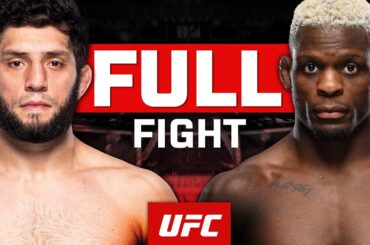 Ikram Aliskerov vs Phil Hawes | FULL FIGHT | UFC Saudi Arabia