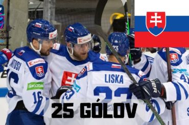VŠETKY GÓLY SLOVENSKA NA MAJSTROVSTVÁCH SVETA V HOKEJI 2022