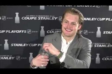 William Nylander Reacts to Game 3 Leafs Victory vs. Canadiens & Confidence: "I Was Born That Way"