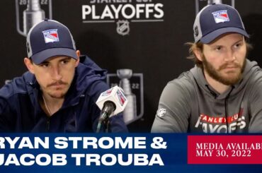New York Rangers: Ryan Strome & Jacob Trouba Pregame Media Availability | May 30, 2022