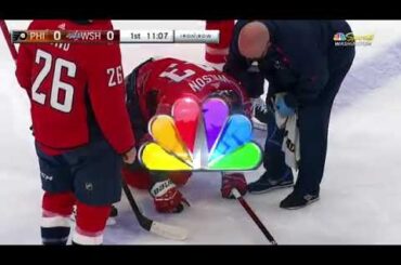 tom wilson gets what he deserves! Tom wilson injured!