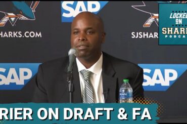 Reacting To San Jose Sharks GM Mike Grier's Pre-Draft & Free Agency Press Availability