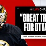 ‘Great trade for Ottawa': Pounder and Button react to Linus Ullmark trade | Jay on SC
