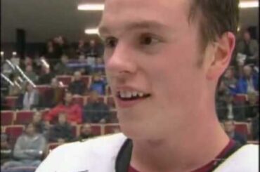 jonathan toews swears in post game interview conn smythe stanley cup gold medal