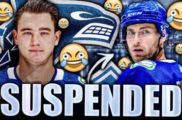 BREAKING: CARSON SOUCY SUSPENDED FOR CROSS CHECK ON CONNOR McDAVID  + NIKITA ZADOROV FINED