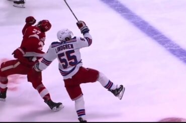 Ryan Lindgren crosscheck on Michael Rasmussen: Tough Call Suspension Recommendation