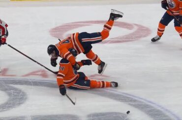 Zack Kassian Bowls His Own Man Over In This Collision