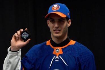 New York Islanders Samuel Bolduc 2019 NHL Draft Look Back