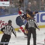 Jonathan Huberdeau vs Josh Gorges Mar 27, 2017