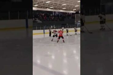 Fight/Bagarre LHSLF Thomas Bolduc vs Marc-André Leblanc 27 novembre 2021 ANGLE 2