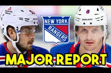 New York Rangers REPORT REVEALS Possible Jacob Trouba TRADE | Ryan Lindgren DEAL COMING SOON?