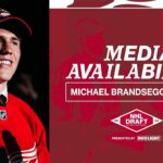 Michael Brandsegg-Nygard Drafted by the Detroit Red Wings 15th Overall at the 2024 NHL Entry Draft