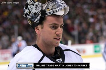 Bruins Trade Goalie Martin Jones To Sharks