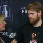 Warren Foegele discusses the Oilers mindset heading into Game 4