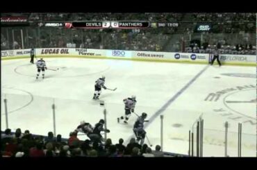 Dimitry Kulikov nails Dainius Zubrus