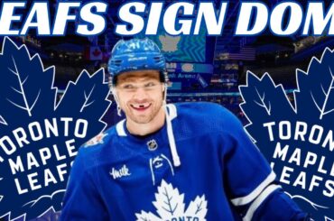 Breaking News: Toronto Maple Leafs Sign Max Domi